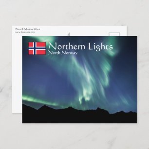Northern Lights North Norway Postcard