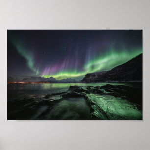 Northern Lights North Norway Poster