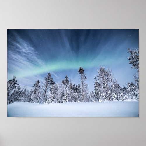 Northern Lights North Norway Poster
