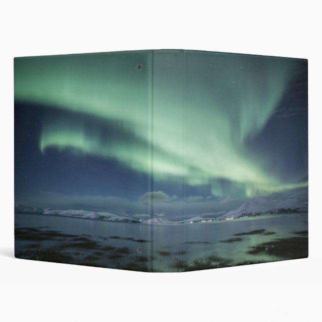 Northern Lights Norway 3 Ring Binder (Background)