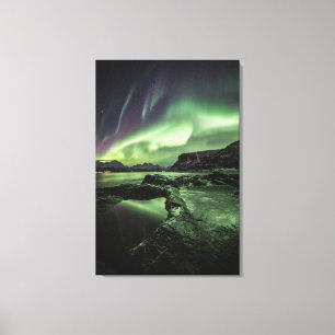 Northern Lights Norway Canvas Print