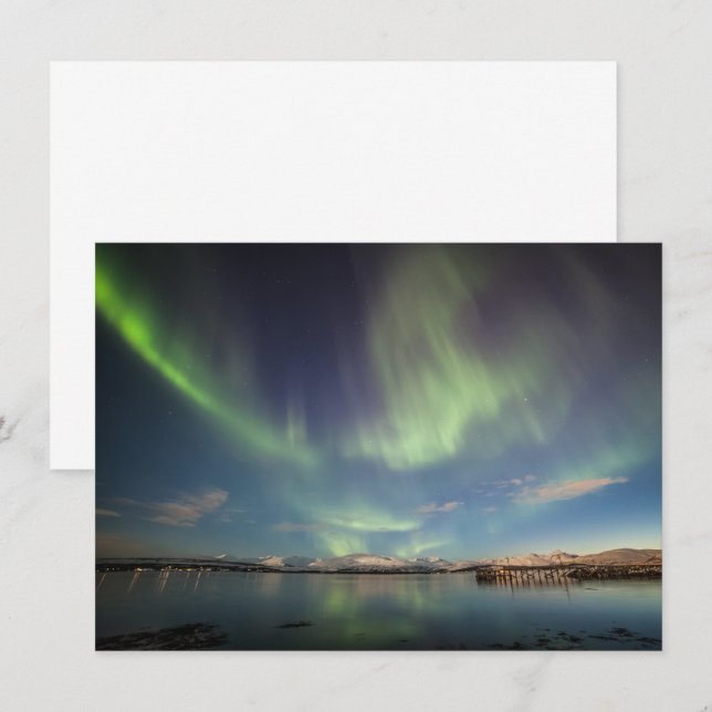 Northern Lights Norway Card (Front/Back)