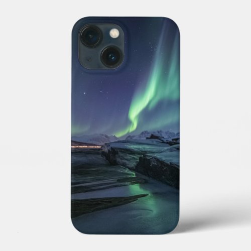 Northern Lights Norway iPhone 13 Mini Case