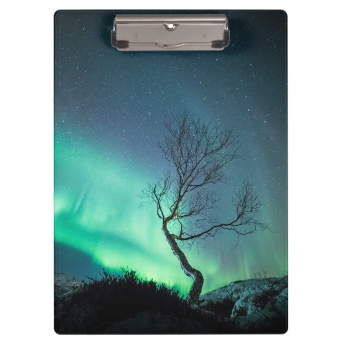 Northern Lights Norway Clipboard