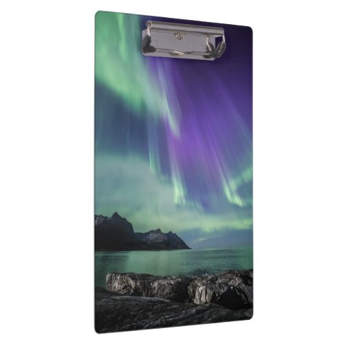 Northern Lights Norway Clipboard
