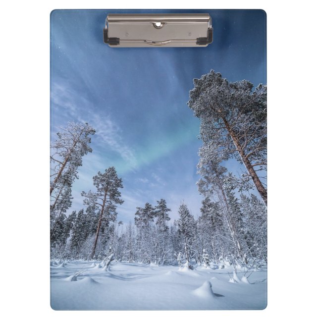 Northern Lights Norway Clipboard (Front)