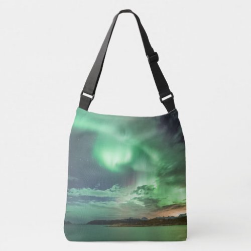 Northern Lights Norway Crossbody Bag