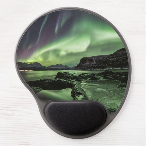 Northern Lights Norway Gel Mouse Pad