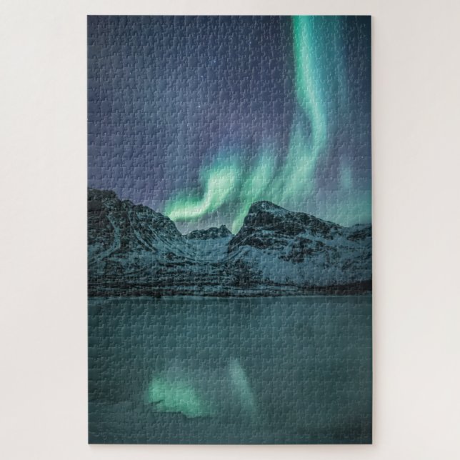Northern Lights Norway Jigsaw Puzzle (Vertical)