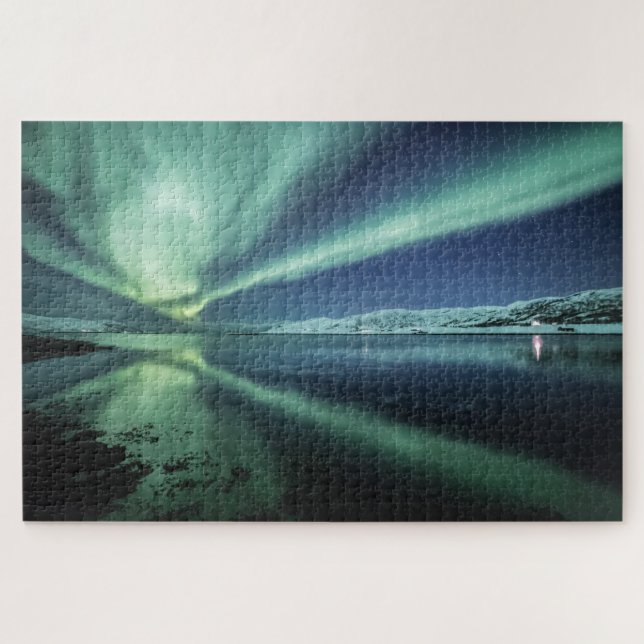 Northern Lights Norway Jigsaw Puzzle (Horizontal)