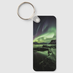 Northern Lights Norway Keychain
