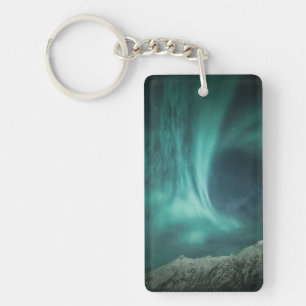 Northern Lights Norway Keychain