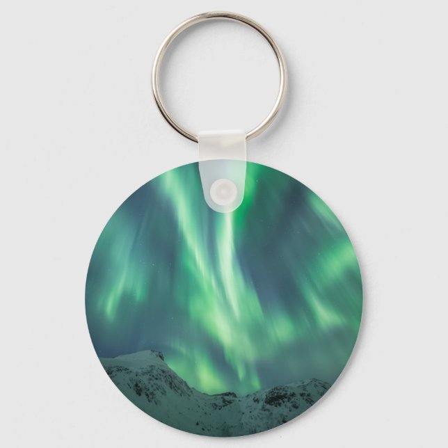 Northern Lights Norway Keychain (Front)