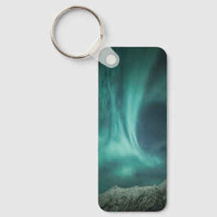 Northern Lights Norway Keychain
