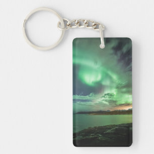 Northern Lights Norway Keychain