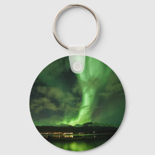Northern Lights Norway Keychain