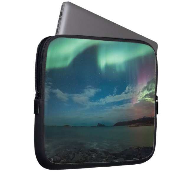 Northern Lights Norway Laptop Sleeve (Front Right)