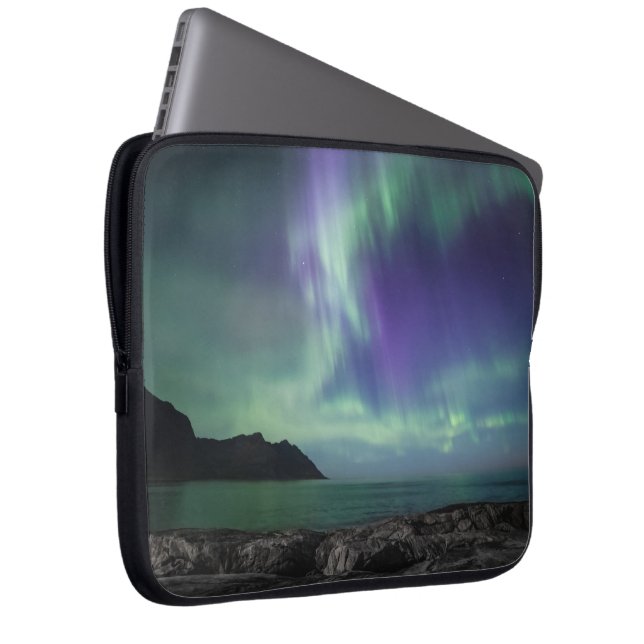 Northern Lights Norway Laptop Sleeve (Front Right)