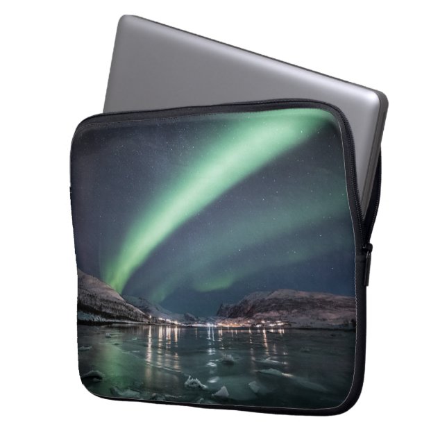 Northern Lights Norway Laptop Sleeve (Front Left)