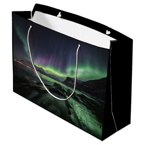 Northern Lights Norway Large Gift Bag