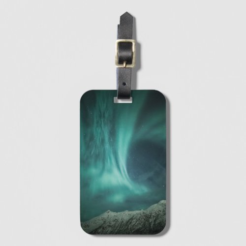 Northern Lights Norway Luggage Tag