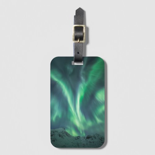 Northern Lights Norway Luggage Tag