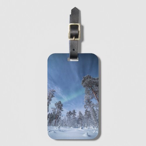 Northern Lights Norway Luggage Tag