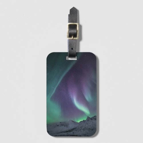 Northern Lights Norway Luggage Tag