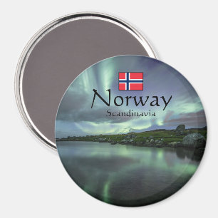 Northern Lights Norway Magnet