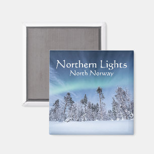 Northern Lights Norway Magnet