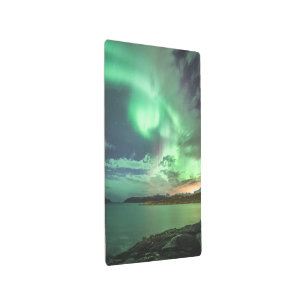 Northern Lights Norway Metal Print