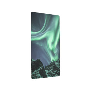 Northern Lights Norway Metal Print