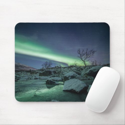 Northern Lights Norway Mouse Pad