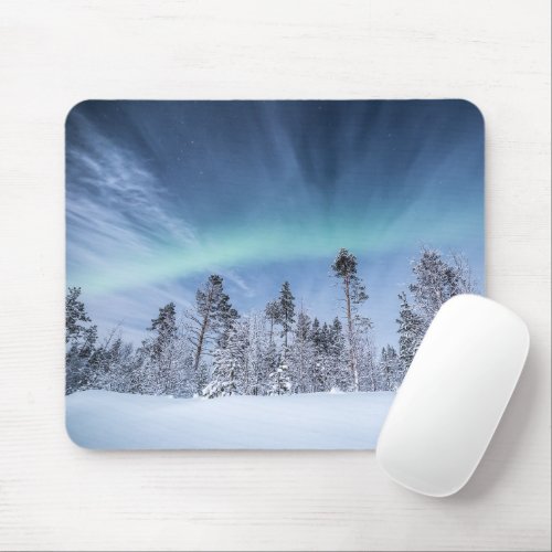 Northern Lights Norway Mouse Pad