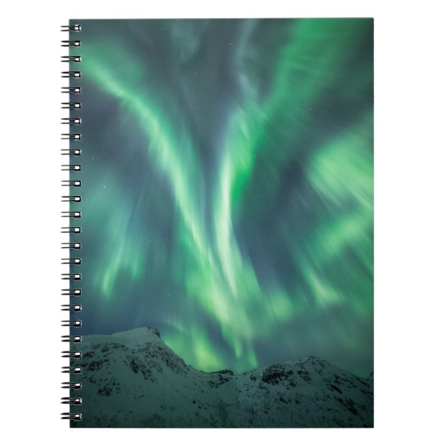 Northern Lights Norway Notebook (Front)