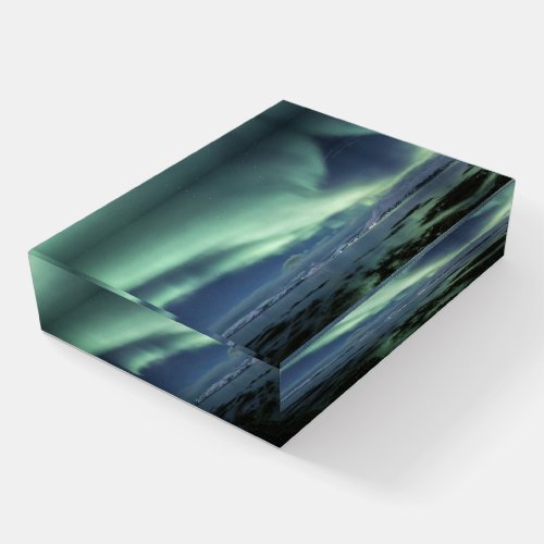 Northern Lights Norway Paperweight