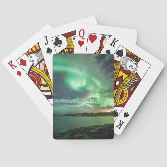 Northern Lights Norway Poker Cards (Back)