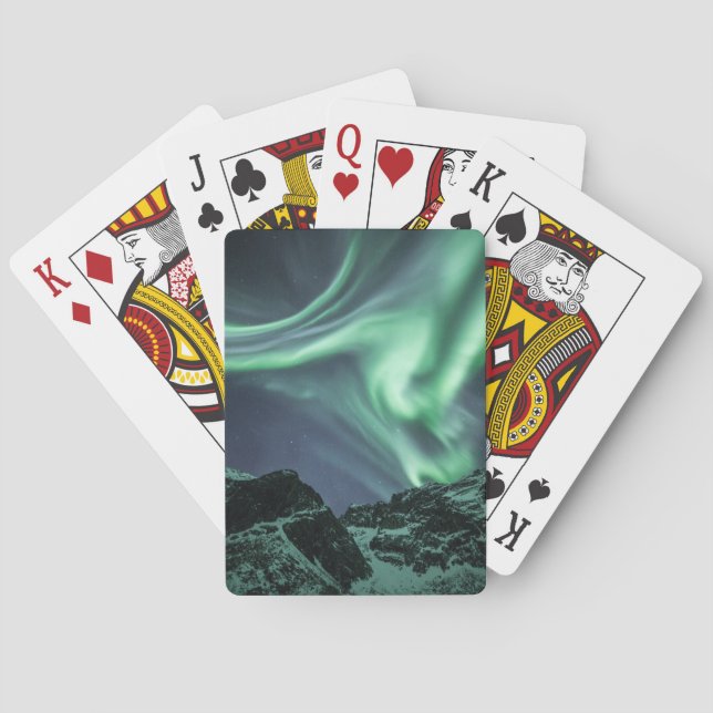 Northern Lights Norway Poker Cards (Back)