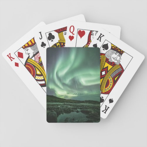 Northern Lights Norway Poker Cards