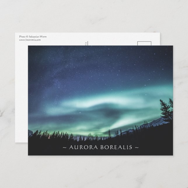 Northern Lights Norway Postcard (Front/Back)