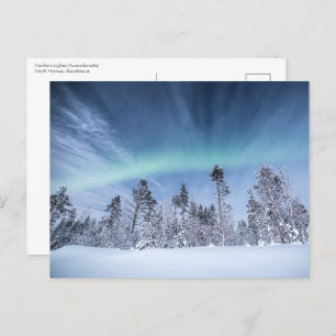 Northern Lights Norway Postcard