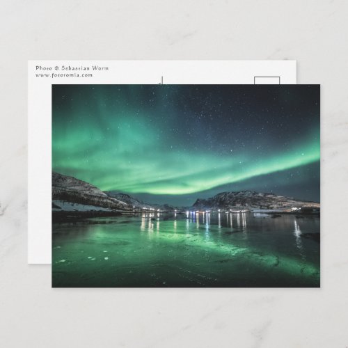 Northern Lights Norway Postcard
