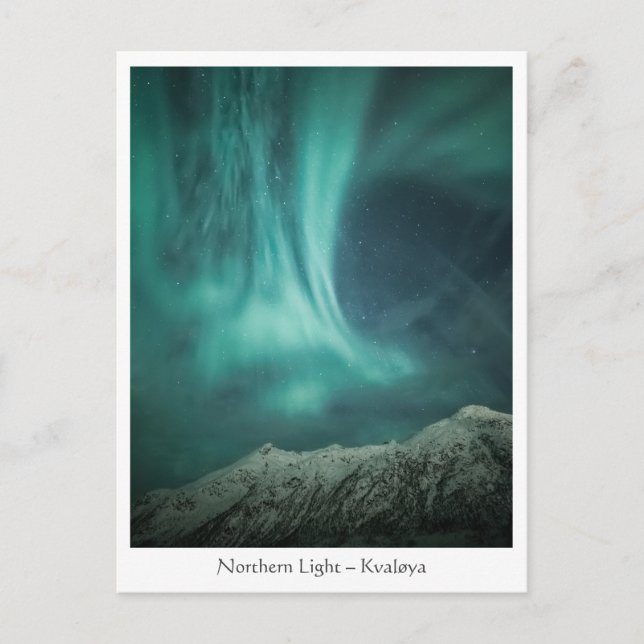 Northern Lights Norway Postcard (Front)