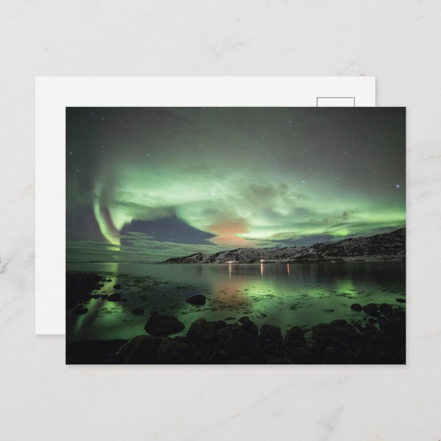 Northern Lights Norway Postcard (Front/Back)