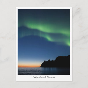 Northern Lights Norway Postcard