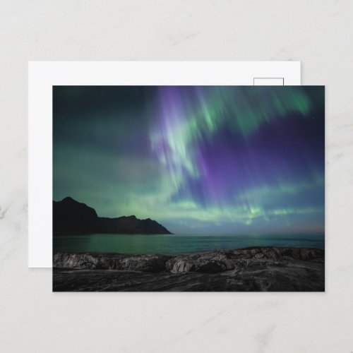 Northern Lights Norway Postcard