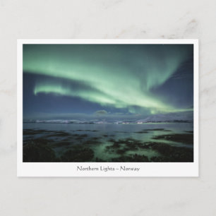 Northern Lights Norway Postcard