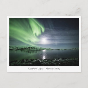 Northern Lights Norway Postcard