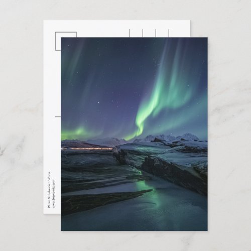 Northern Lights Norway Postcard