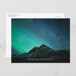 Northern Lights Norway Postcard